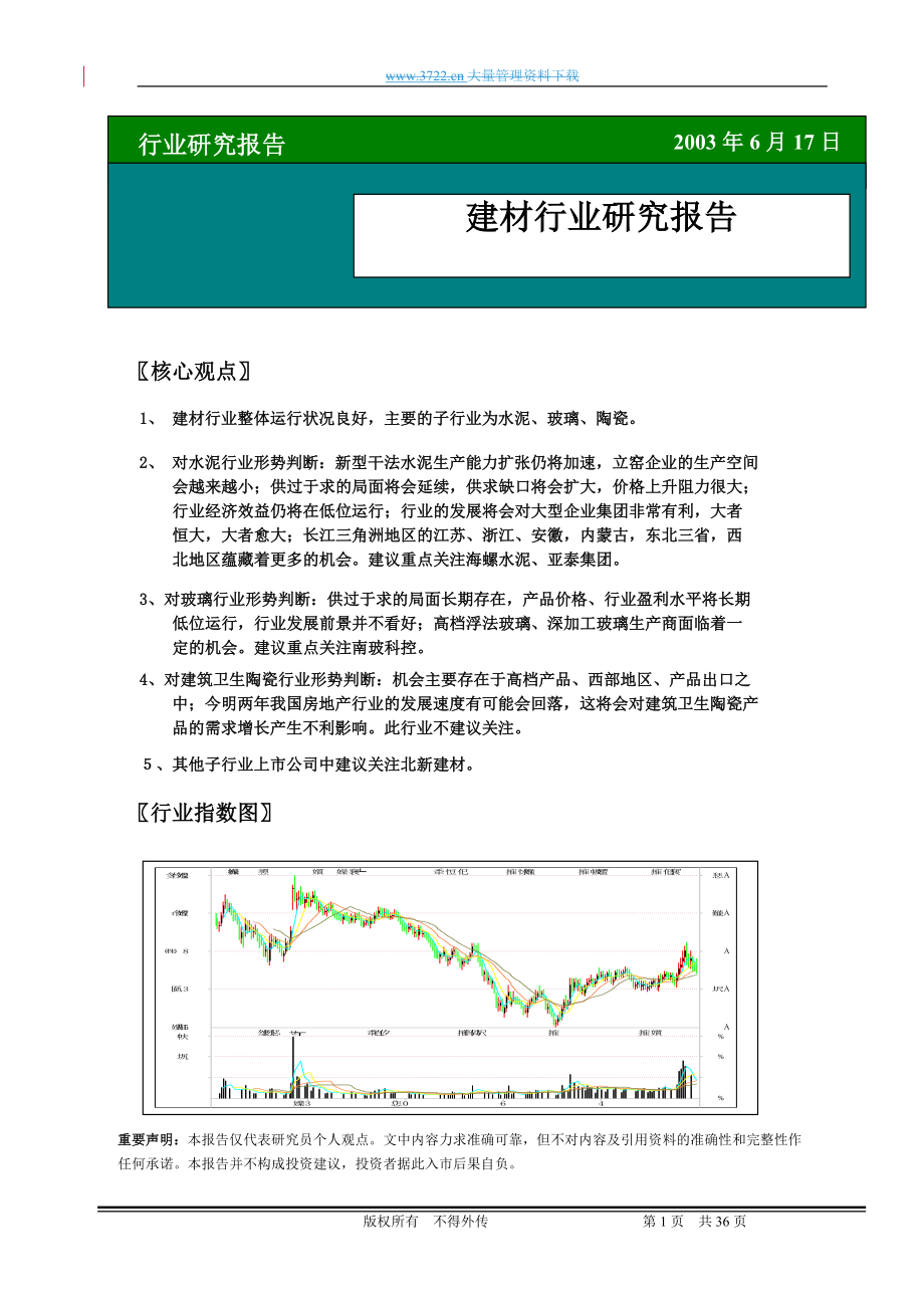 建材行业研究报告分析.docx_第1页