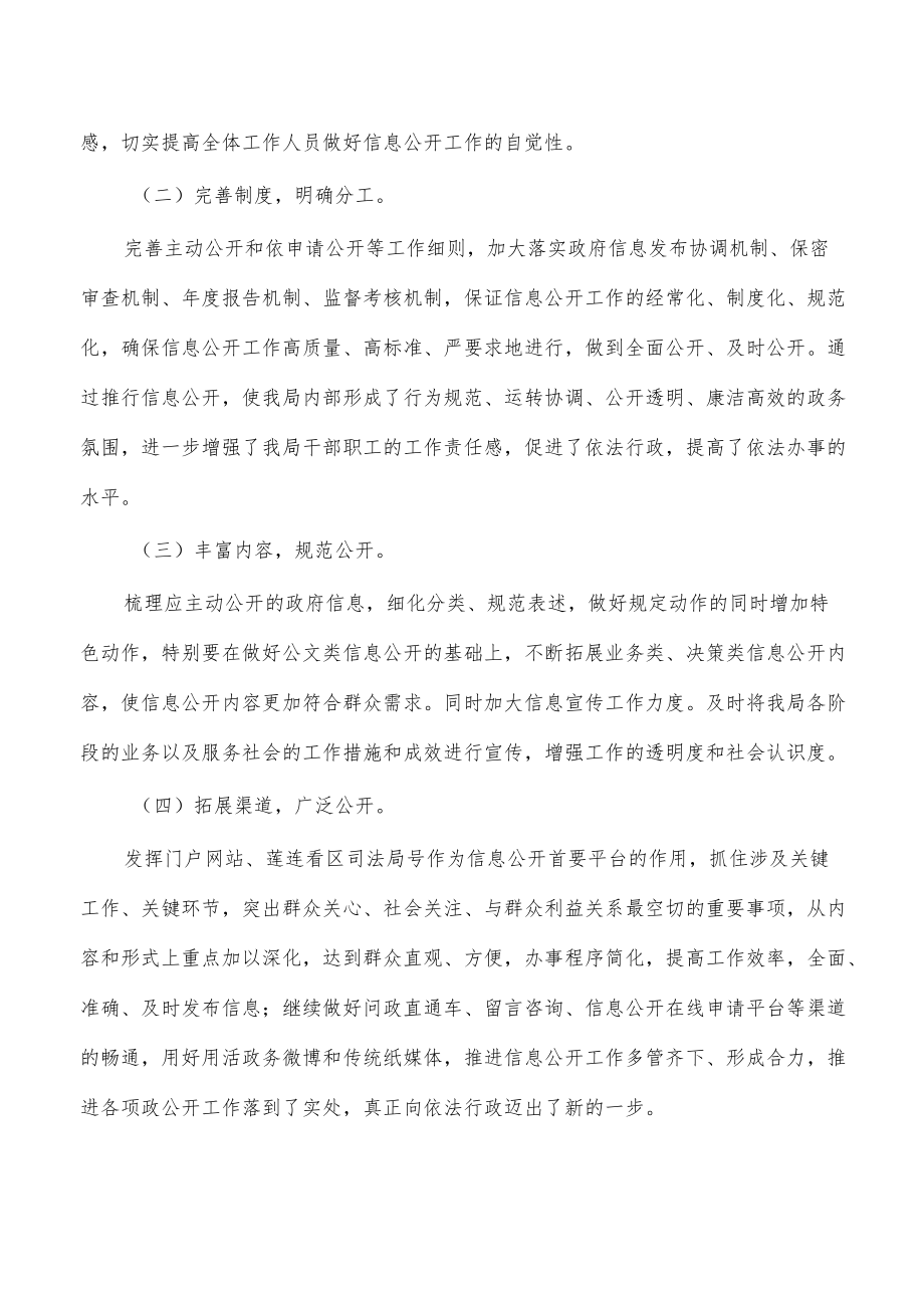 司法重点领域信息公开工作总结.docx_第3页