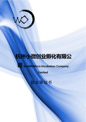 小微创业孵化有限公司.docx