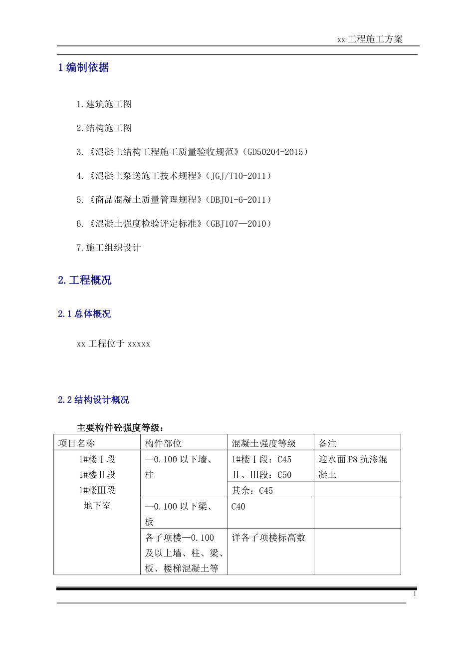 人防地下室混凝土工程专项施工方案培训资料.docx_第2页