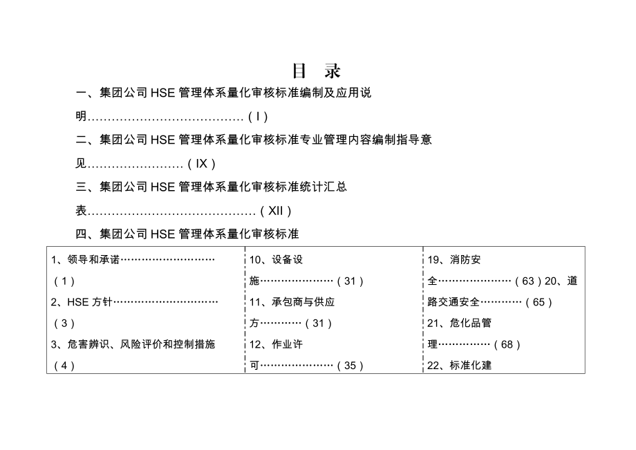 集团公司HSE管理体系量化审核标准.docx_第2页