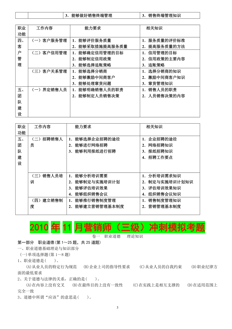 XXXX助理营销师考试历年真题.docx_第3页