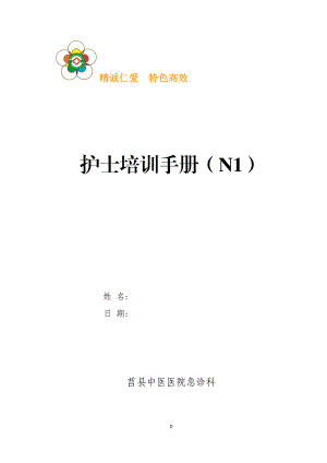 年分层培训手册N1.docx