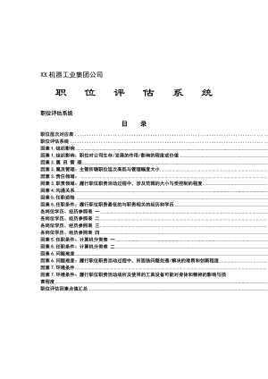 某某公司职位评估系统.doc