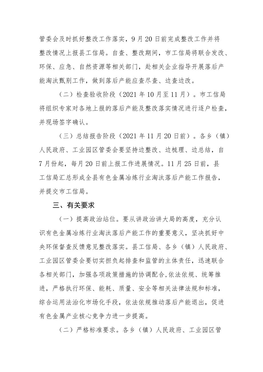 有色金属冶炼行业淘汰落后产能工作方案.docx_第2页