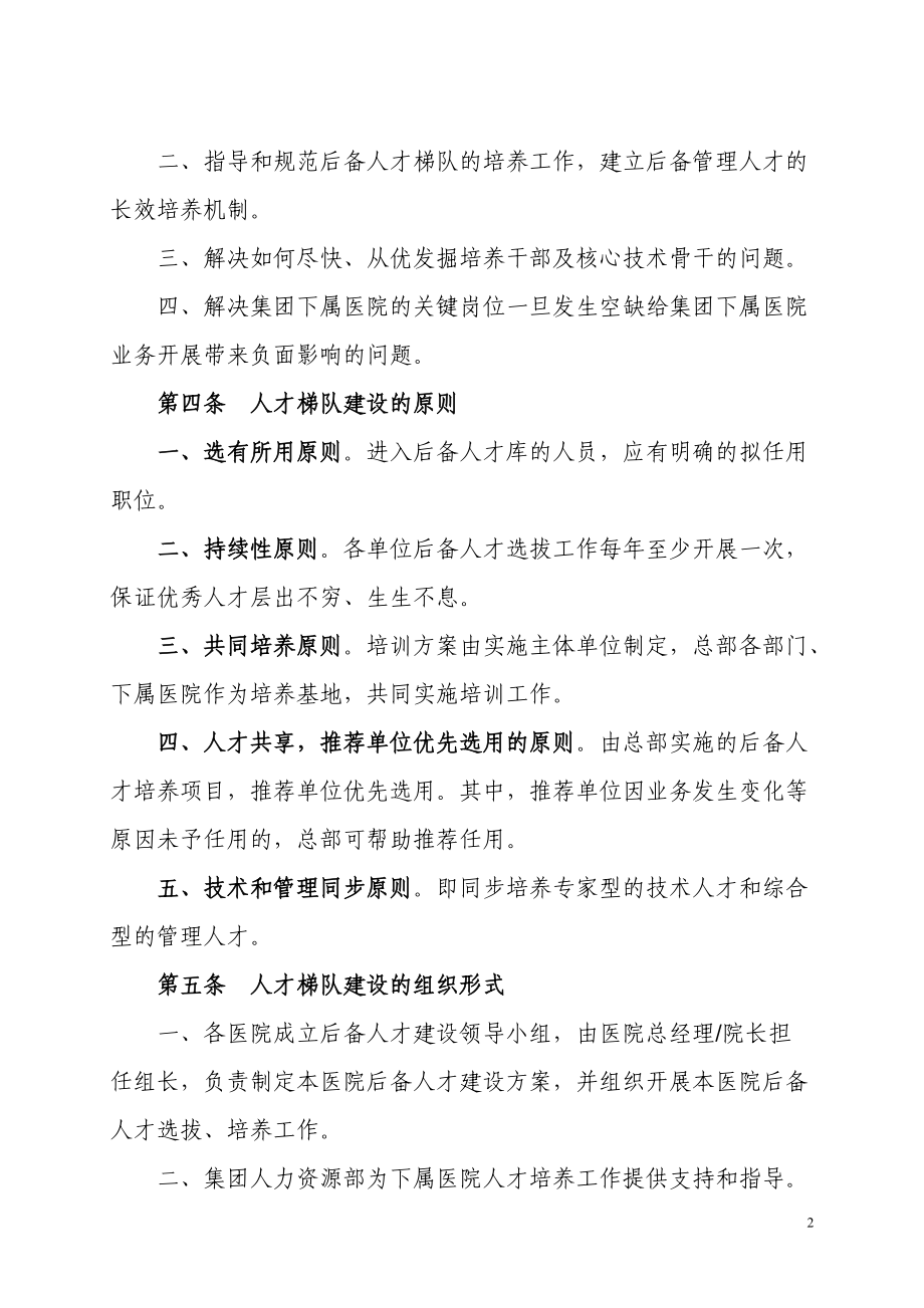 某某医院后备人才梯队建设方案.doc_第2页