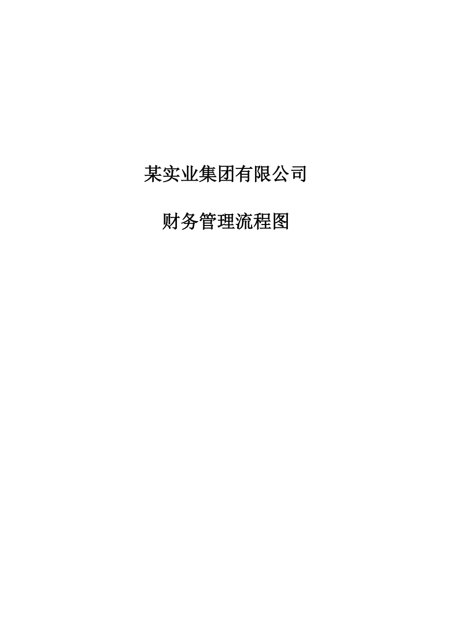 集团财务管理流程方案.docx_第1页