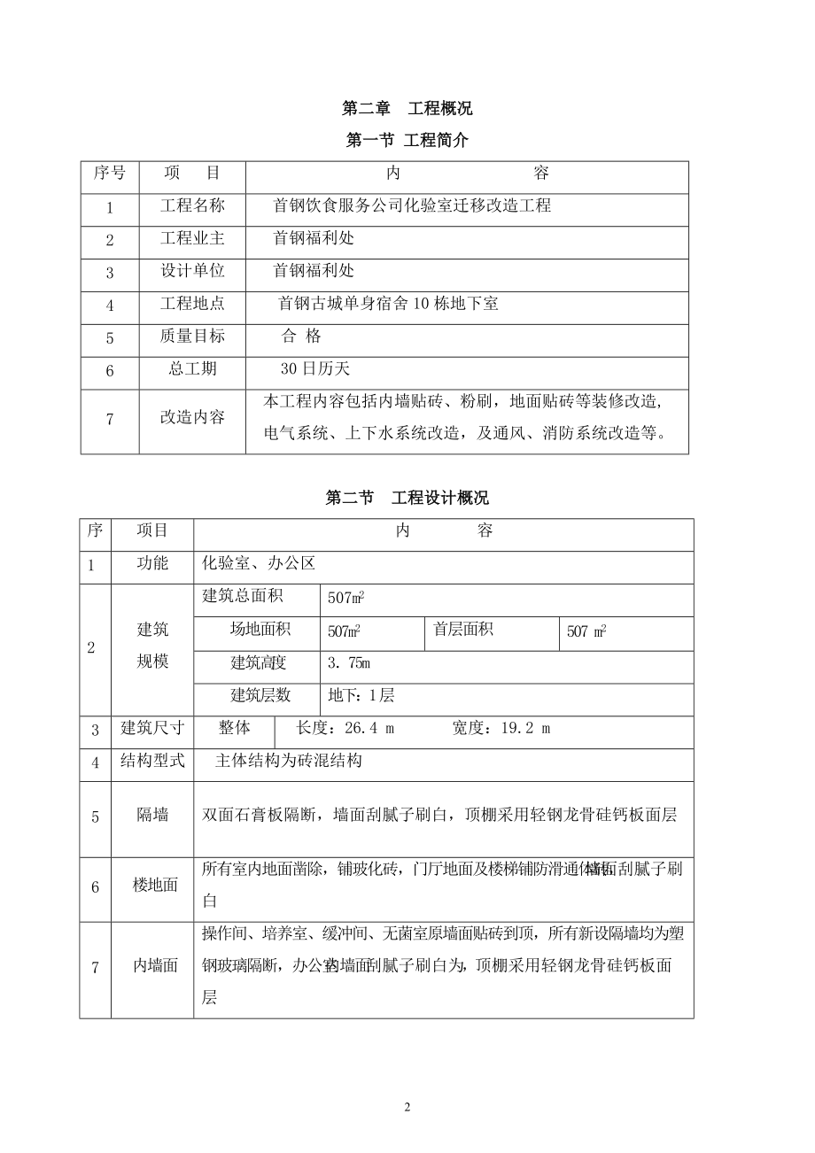 某某福利处施工组织设计文件.doc_第2页