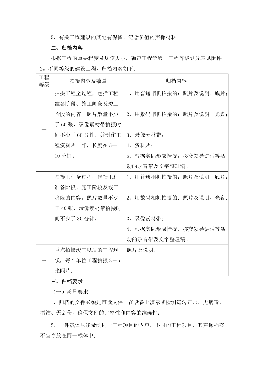 杭州市建设工程声像档案归档整理管理规定.doc_第2页