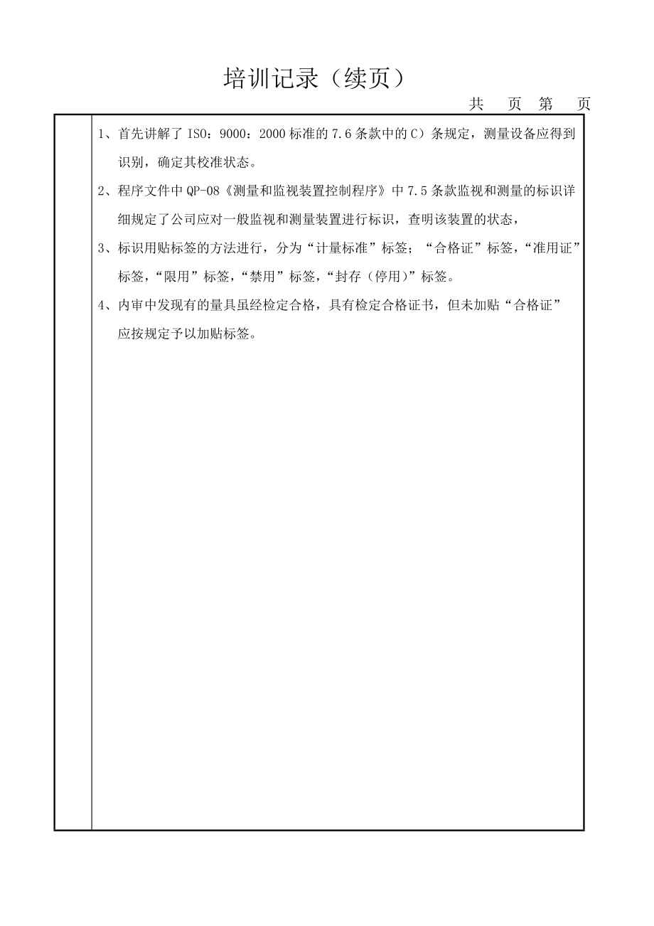 整改培训记录.doc_第2页