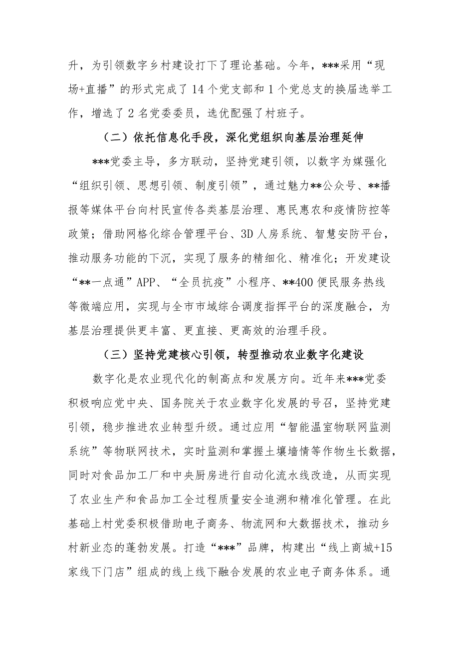 村党建引领数字乡村建设情况汇报.docx_第2页