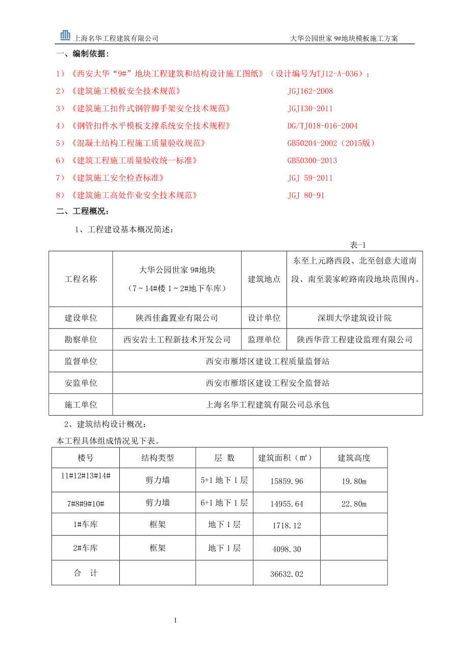 洋房模板专项施工方案培训资料.docx_第3页