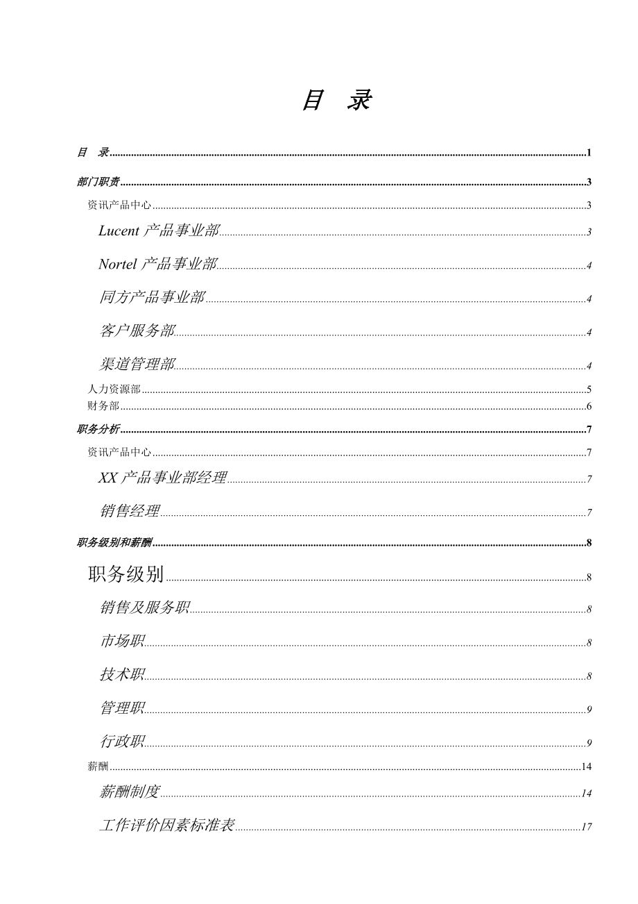 某某学院人力资源解决方案管理.doc_第1页