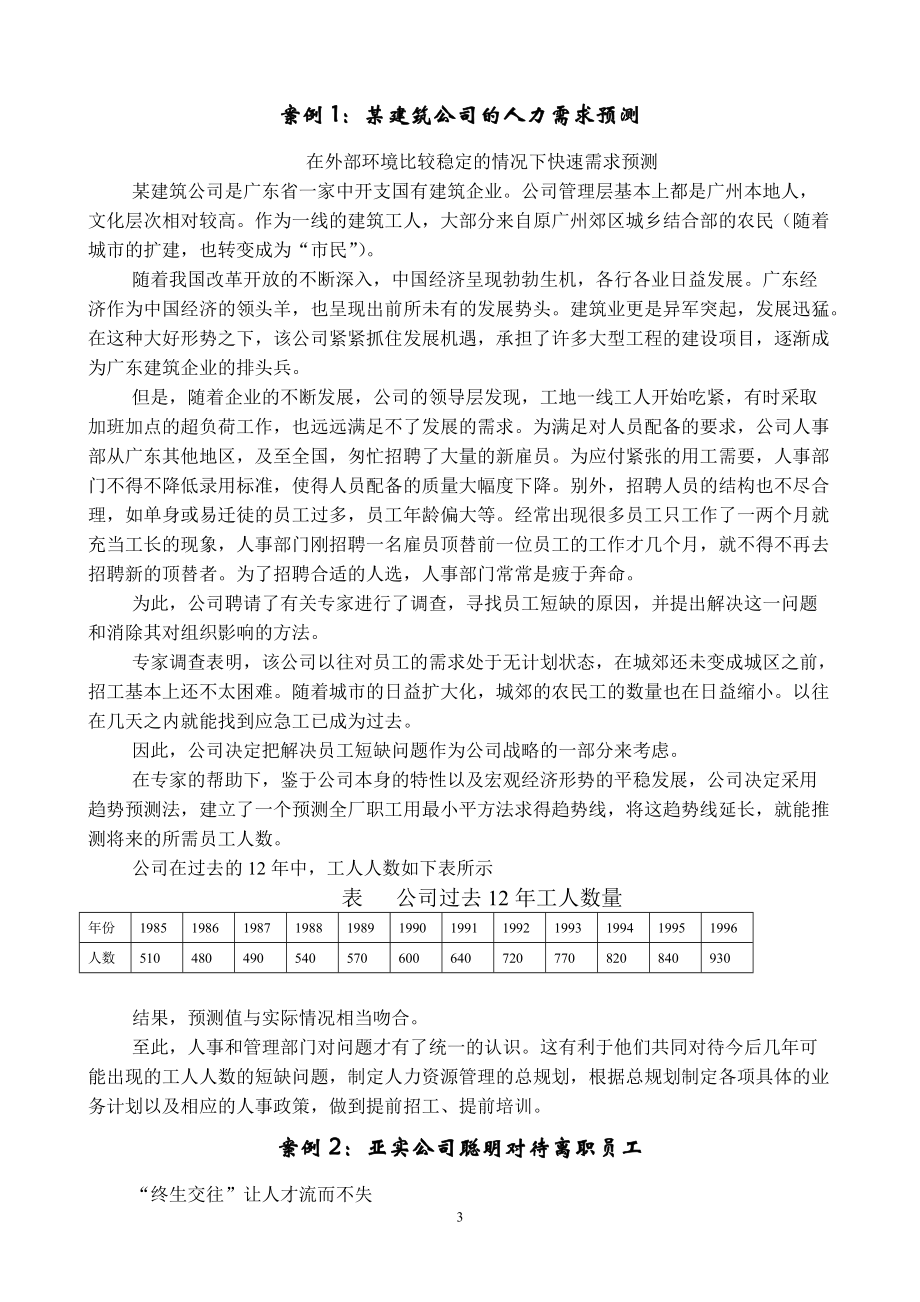 人力资源管理实训案例集.docx_第3页