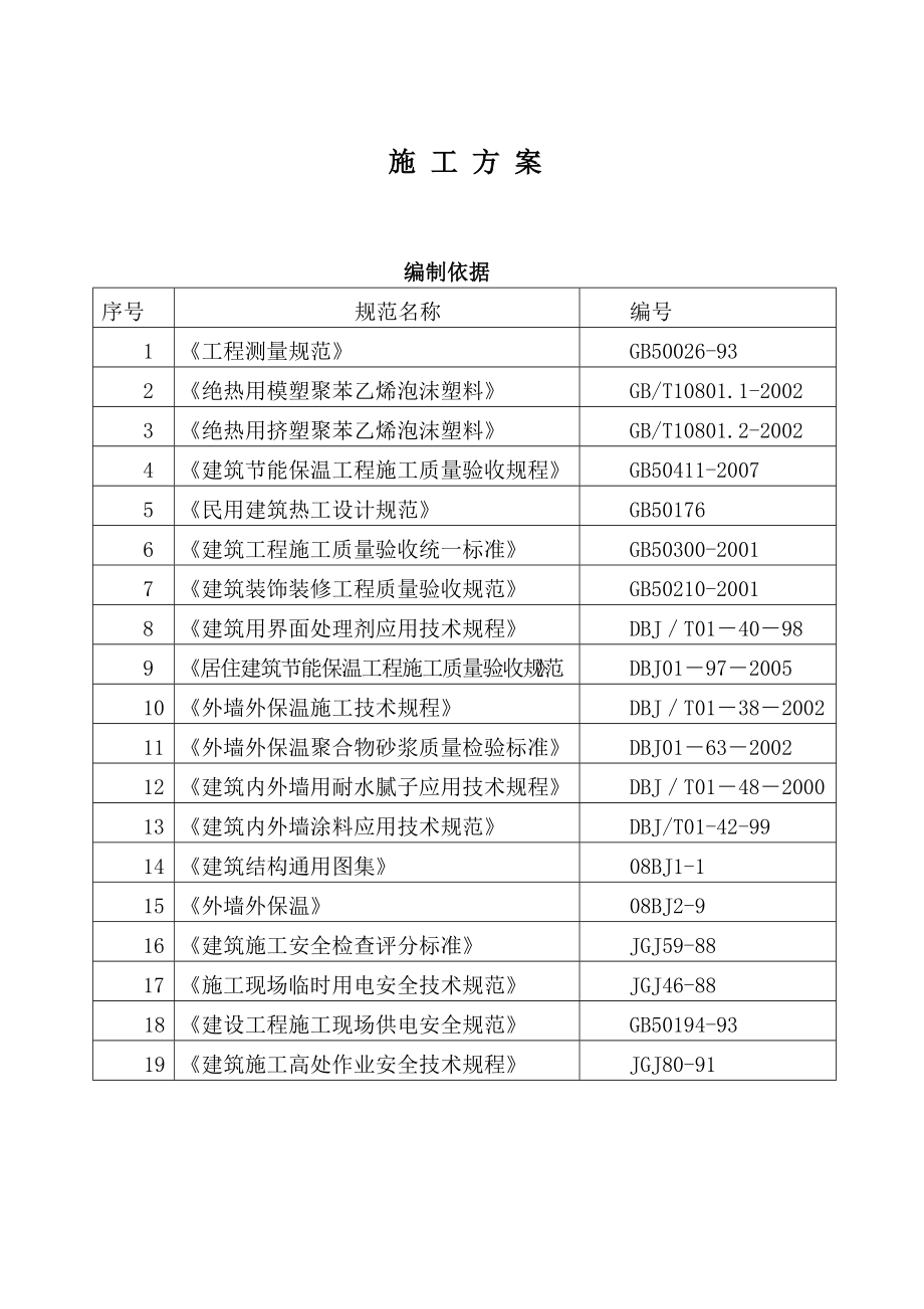 聚苯板保温技术施工方案培训资料.docx_第1页