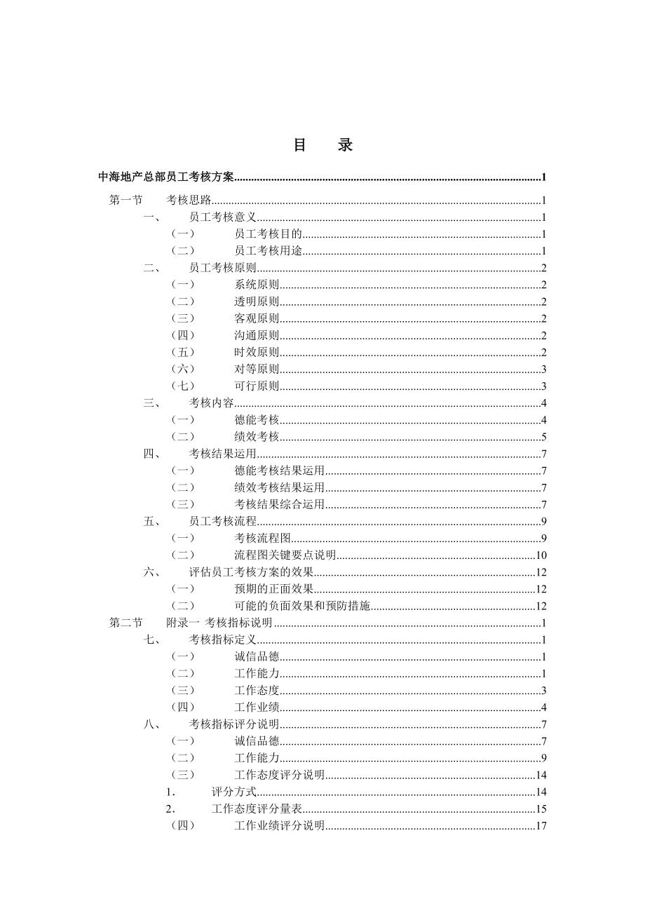 中海地产-员工考核方案.docx_第3页