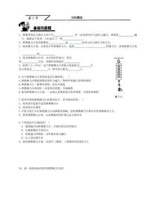 1弹簧受到拉力或压力而产生.docx