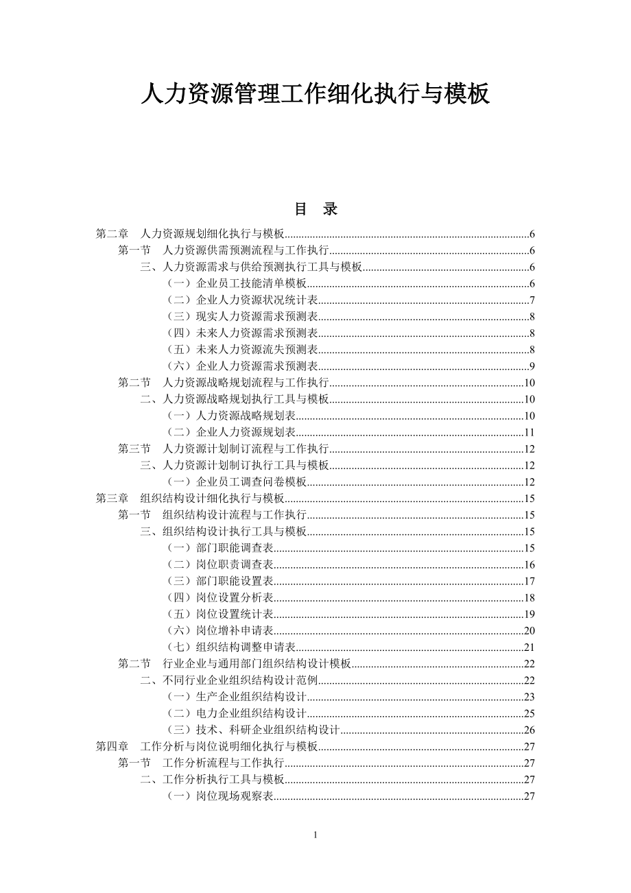 人力资源管理工作模板_简历_求职职场_实用文档.docx_第1页