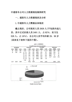 中通公司人力资源规划.docx