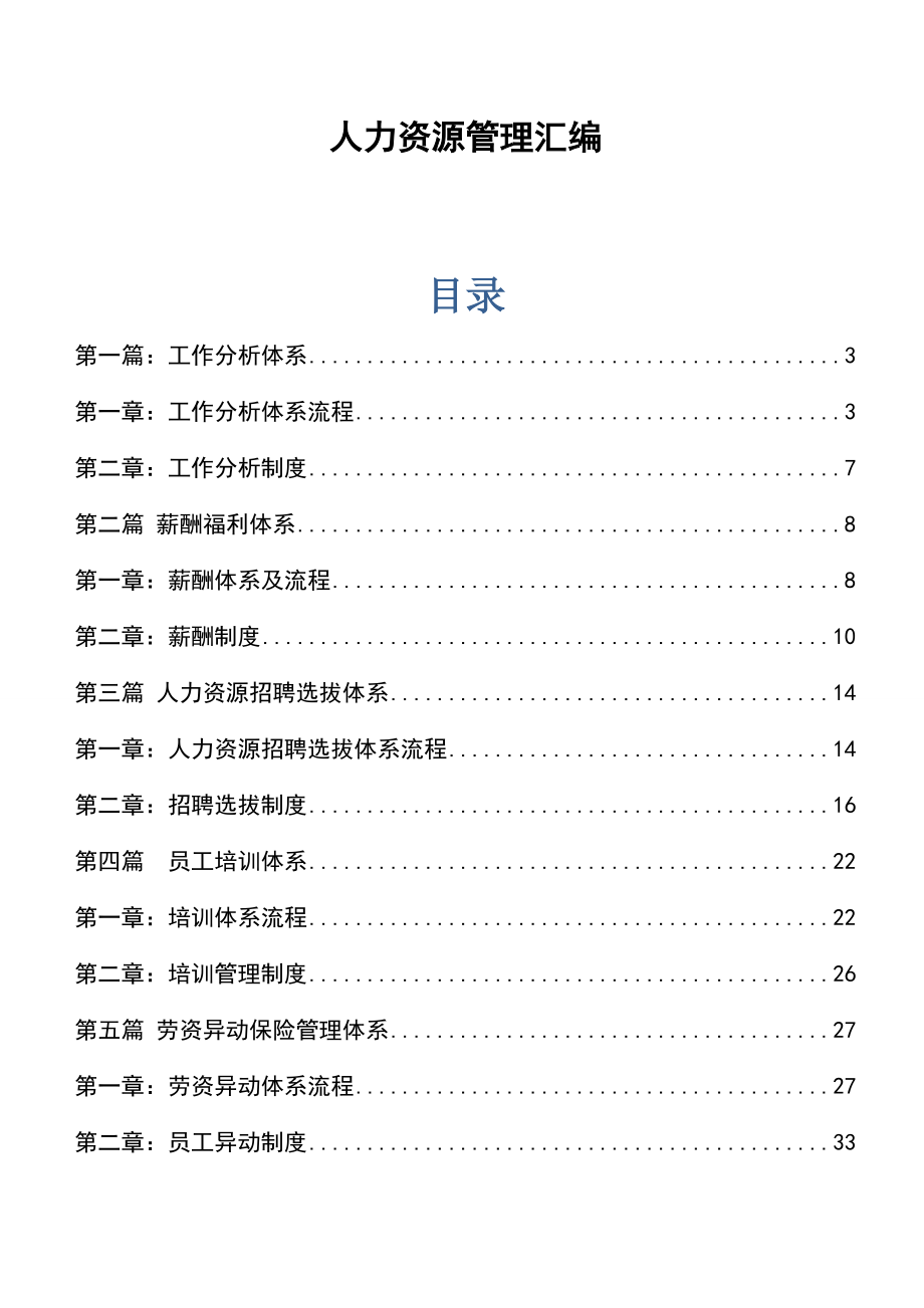 人力资源管理汇编.doc_第1页