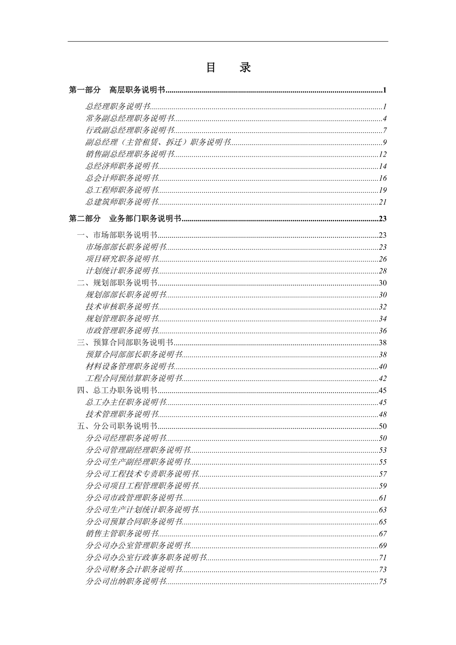 ××有限公司84个岗位职务说明书.docx_第2页