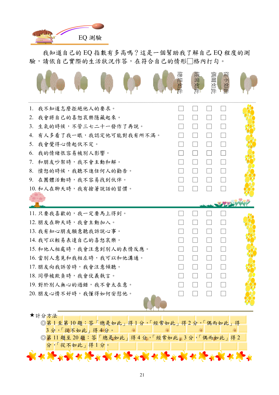 我知道自己的EQ指数有多高吗.docx_第1页