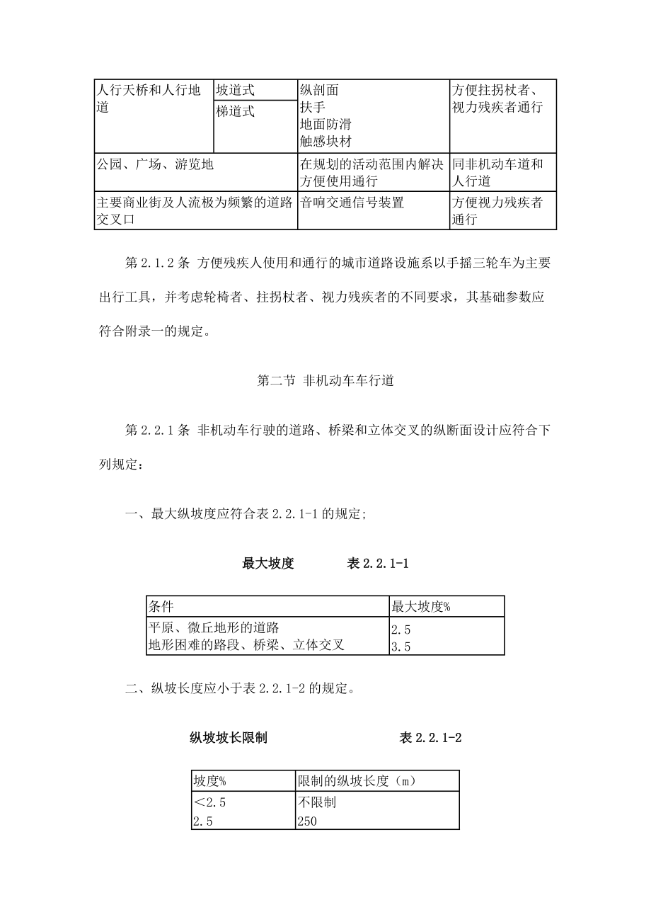 方便残疾人使用的城市道路和建筑物设计规范1593257876.docx_第2页