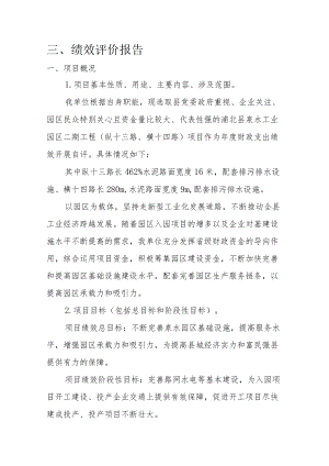 三、绩效评价报告.docx