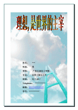 大学生职业生涯规划 化学工程与工艺.docx