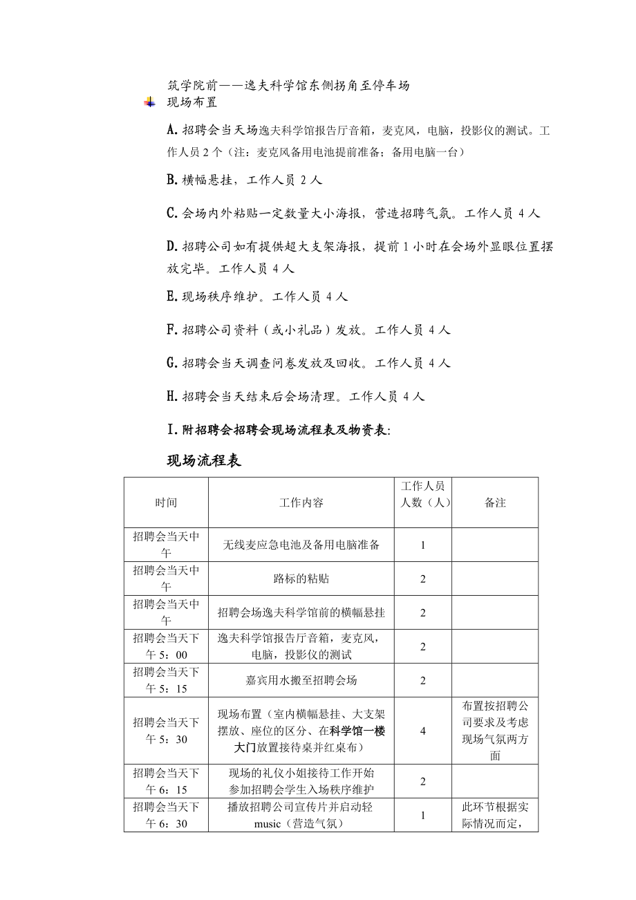 大学学生专场招聘会活动方案.docx_第3页