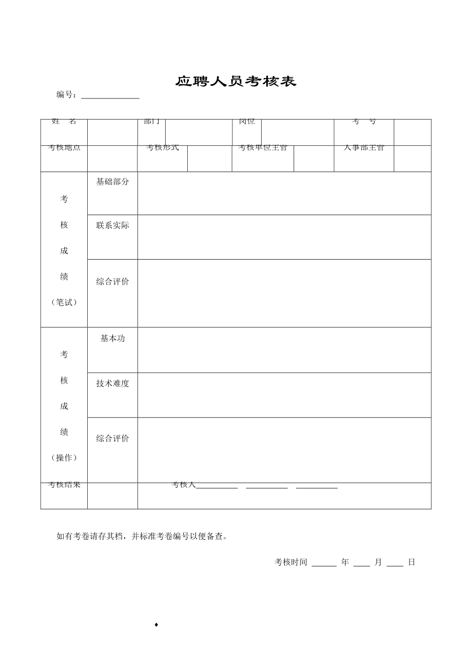 医院招聘简历表.doc_第3页