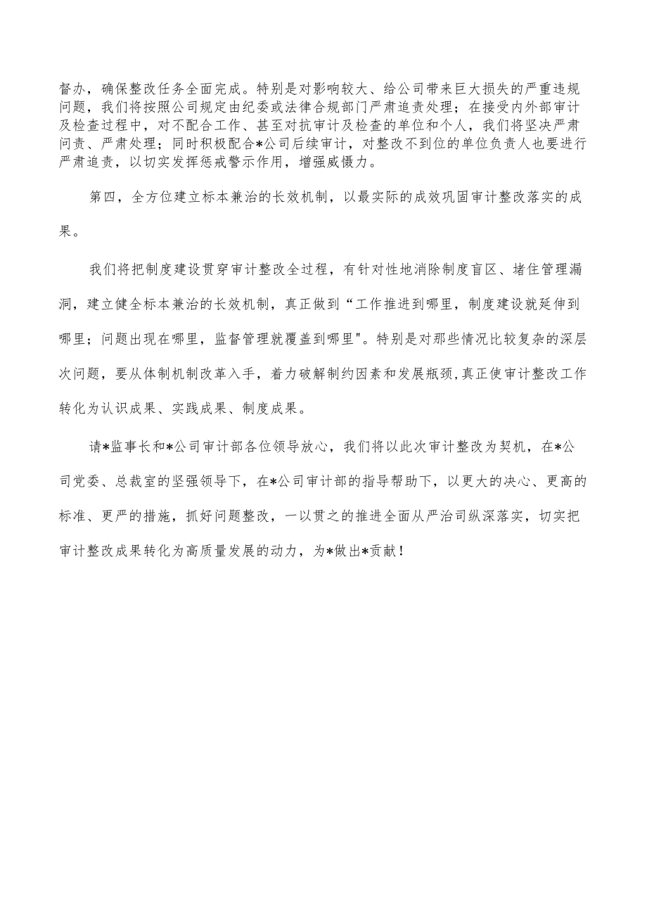 公司审计会表态发言.docx_第3页