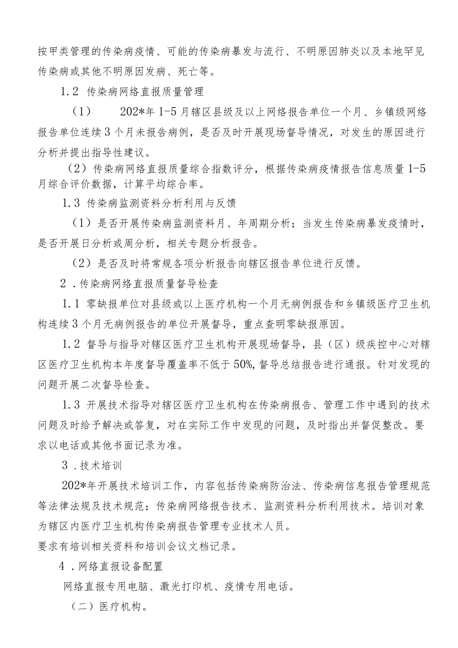 传染病网络直报质量督导检查方案.docx_第2页