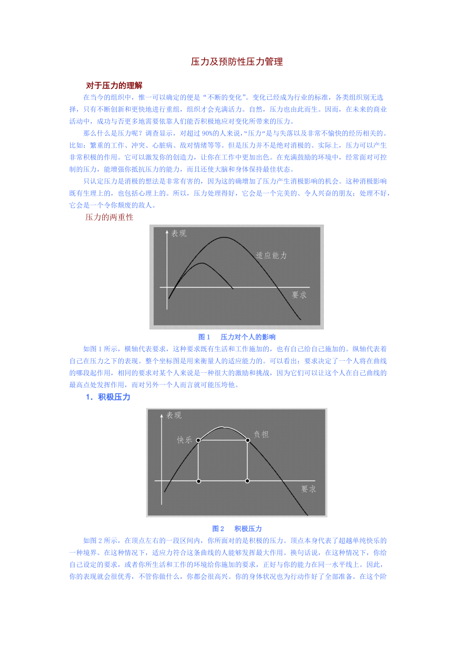 压力及预防性压力管理.docx_第1页