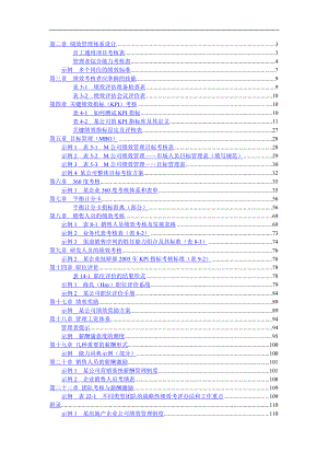 某公司整理实用性各种绩效管理图表汇总(DOC+146页).docx