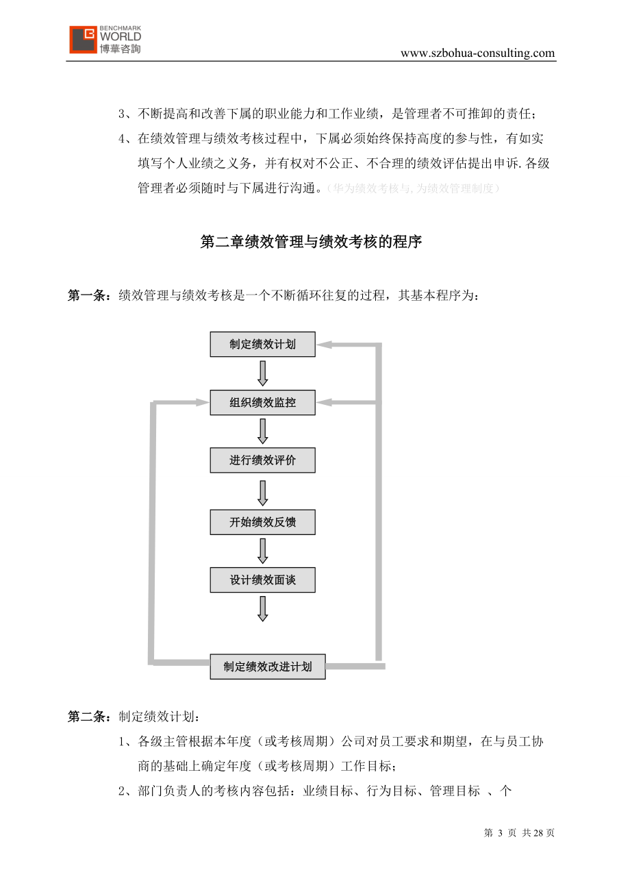 某技术有限公司绩效考核与绩效管理方案.docx_第3页