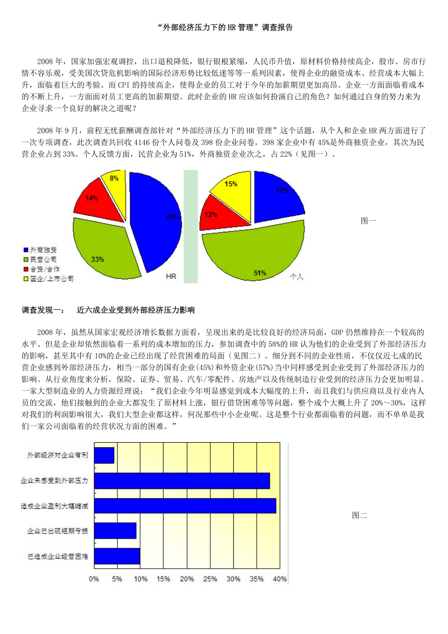 外部经济压力下的HR管理.docx_第1页