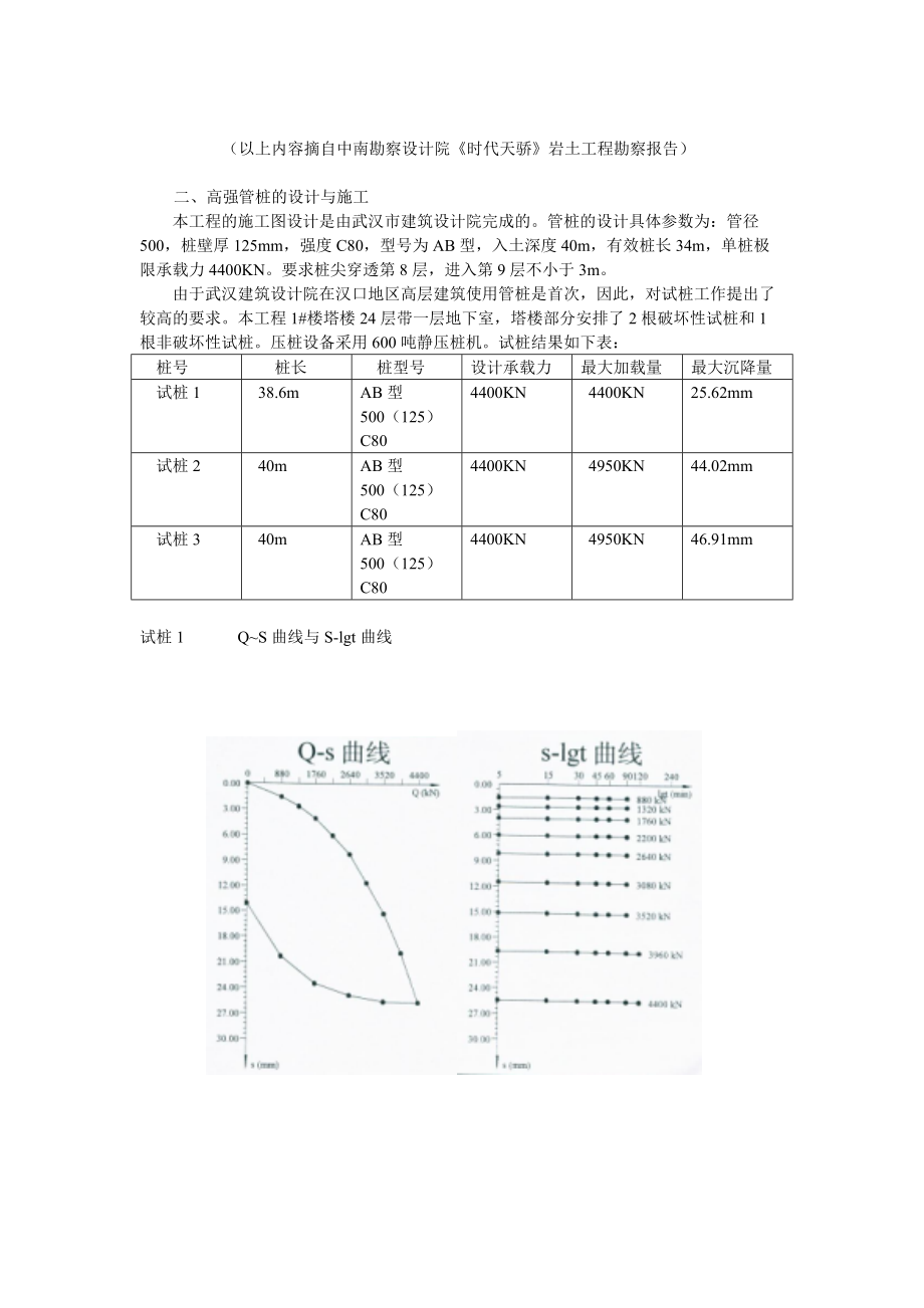 汉口地区高层建筑首次采用静压高强管桩的总结与思考.docx_第3页