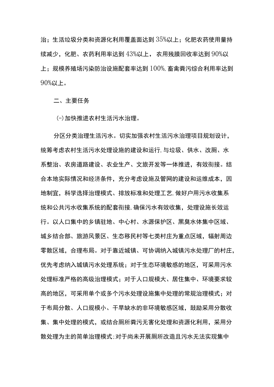 农业农村污染治理攻坚战行动方案.docx_第2页