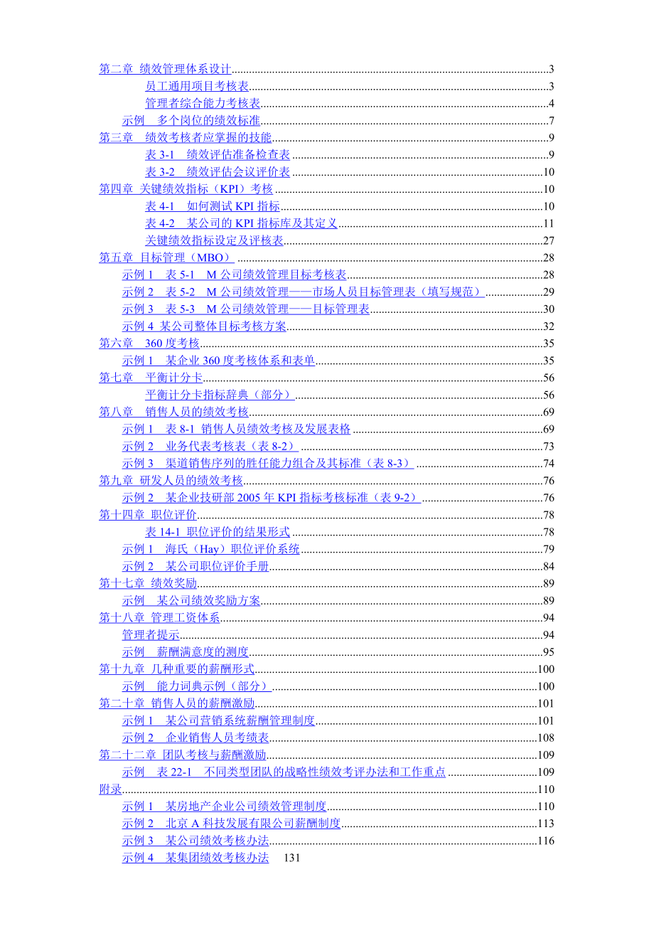 绩效管理体系设计—实用性绩效图表汇总及其他(DOC141页).docx_第1页