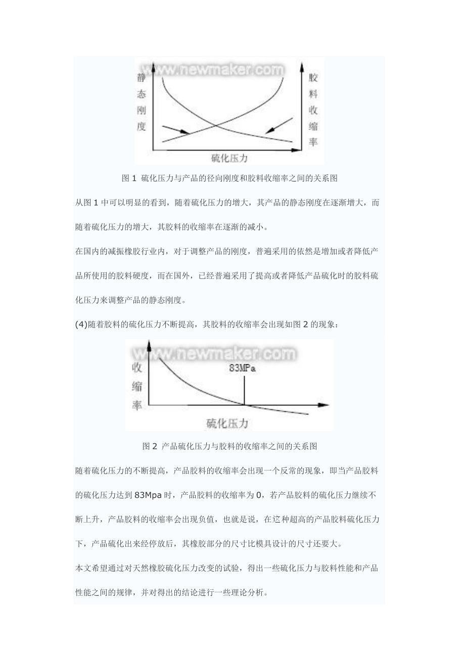 硫化压力对胶料性能的影响.docx_第2页