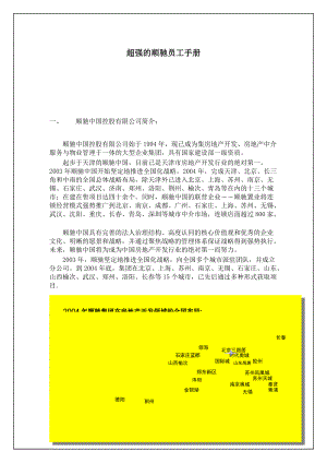 超强的顺驰员工手册(1).docx