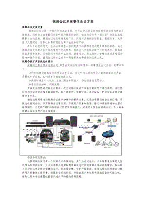 视频会议设计方案.docx