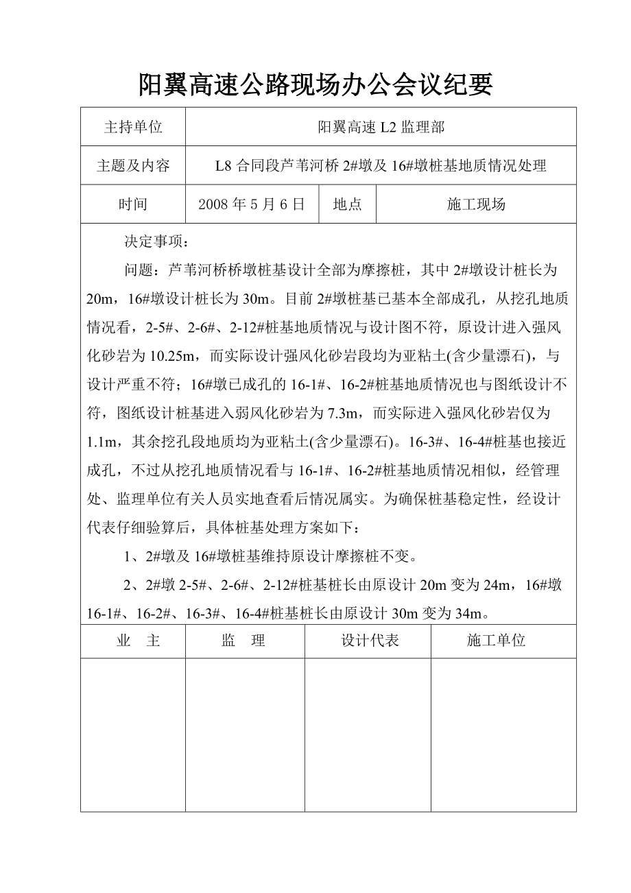 高速公路现场办公会议纪要.doc_第1页