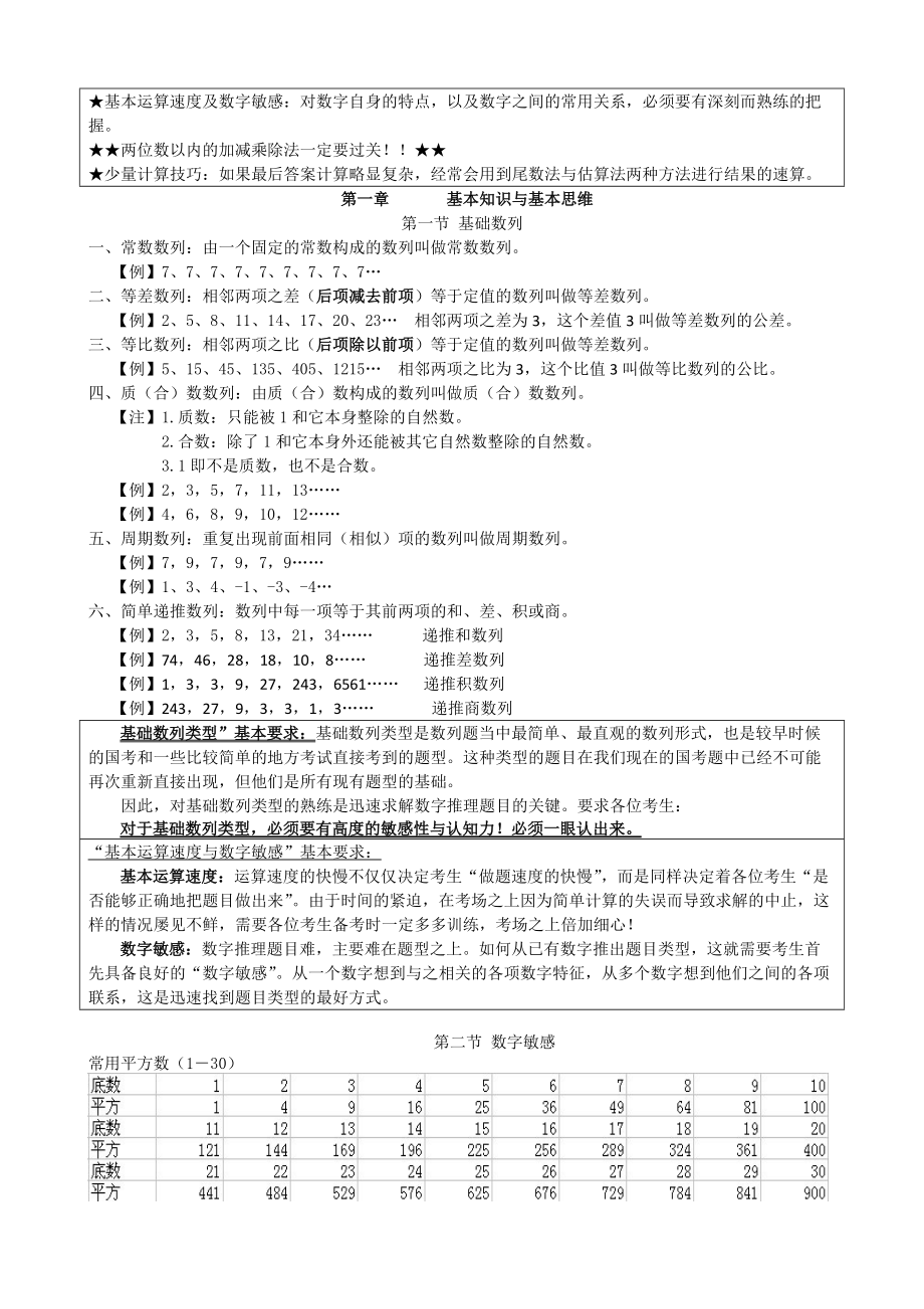 行政考前辅导内部资料之数量关系讲义.docx_第2页