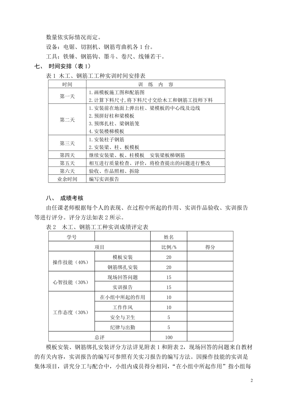 施工工艺实训指导书(合订).docx_第3页