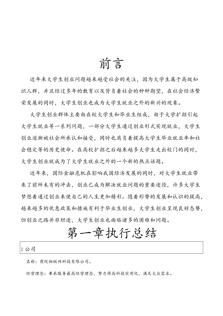 物联网开发创业计划书.docx_第3页