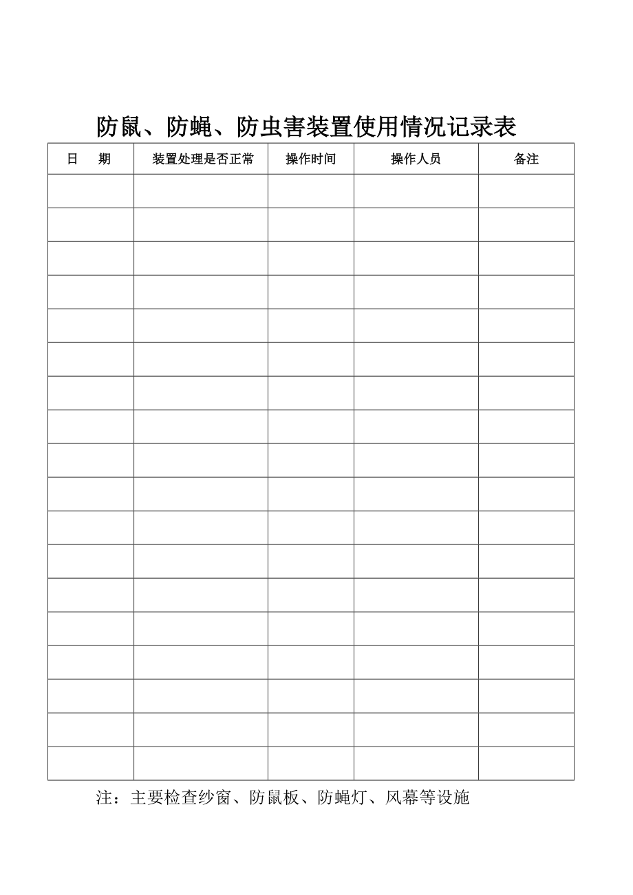 2018食品生产企业通用记录范本(DOC35页).doc_第3页