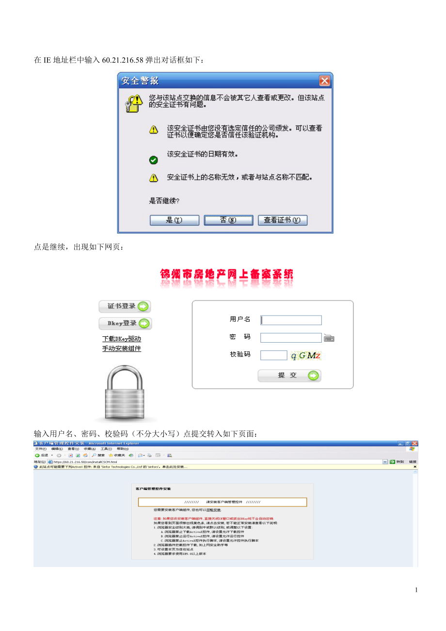 在IE地址栏中输入602121658弹出对话框如下.docx_第1页