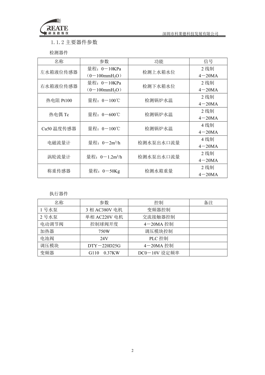 PCS3000型现场总线高级过程控制系统实训设备(DCS分布式过程控制系统.docx_第2页